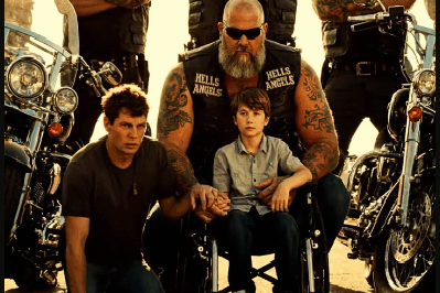 Three Thugs Cornered a Mother and Her Disabled Son in a Parking Lot. They Didn’t Know Her Text Message Just Summoned 100 Hells Angels.