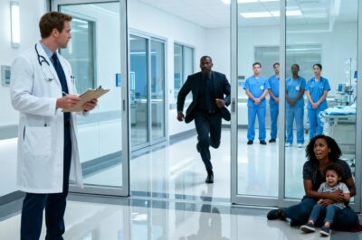 Um médico se recusou a tratar uma menina negra porque presumiu que ela não tinha condições de pagar — mas quando o pai dela chegou, ele perdeu o emprego imediatamente.