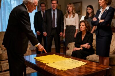 “Vamos ver se eles sobrevivem sem nós”, riram as crianças – mas o velho escondia uma herança de um milhão de dólares…