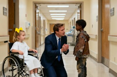 “Faça minha filha andar e eu te adoto”, prometeu o homem rico. Mas o que a órfã fez…