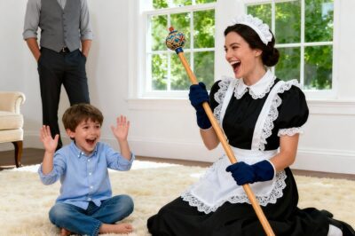 No Palácio de Vidro de Thomas Caldwell, onde o Luto Criou um Mausoléu de Silêncio, Apenas Clara, com Suas Músicas Baixinhas e sua Fortaleza de Lençóis, Teria o Poder de Lhe Devolver a Voz de Seu Filho… e a Sua Própria Alma.