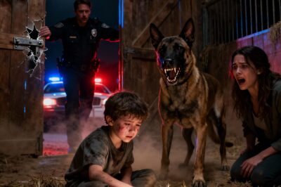 O menino sofria espancamentos diários da madrasta, até que um cão policial fez algo que causa arrepios.