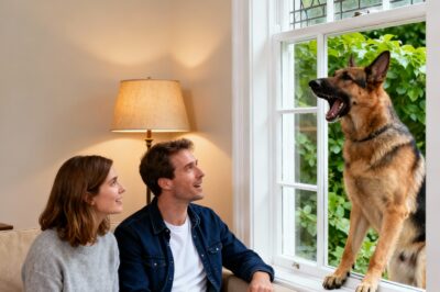 Após o desaparecimento da filha, um pastor alemão bate na janela — o que acontece a seguir os deixa pálidos!