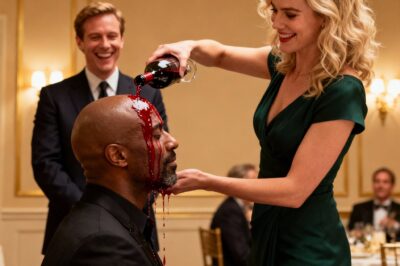 Sem saber que ele era o dono da empresa que assinou o contrato de 800 milhões de dólares, eles jogaram álcool nele.