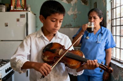 EL PROFESOR LE DIJO QUE LA MÚSICA CLÁSICA NO ERA PARA “GENTE DE SU COLOR”, PERO EN 8 MINUTOS SU VIOLÍN HIZO QUE LOS MILLONARIOS LLORARAN COMO NIÑOS