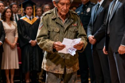 HUMILLARON A MI PADRE EN MI GRADUACIÓN POR SER POBRE, PERO CUANDO LLEGARON SUS “AMIGOS” DE LAS FUERZAS ESPECIALES, NADIE PUDO RESPIRAR