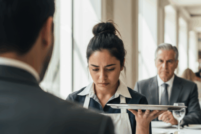 Le dije “ESTÚPIDA” a una mesera por un error en mi café. 5 segundos después, perdí 3,500 millones de dólares y mi vida se convirtió en el infierno de todo México.