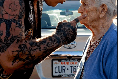 A 90-Year-Old Grandma Was Bullied By A Biker Gang At A Gas Station. She Didn’t Scream. She Didn’t Run. She Made One Phone Call To A Number That Hadn’t Been Dialed In 40 Years, And When The “Calvary” Arrived, The Gang Realized They Had Just Made The Fatal Mistake Of Waking A Sleeping Dragon.