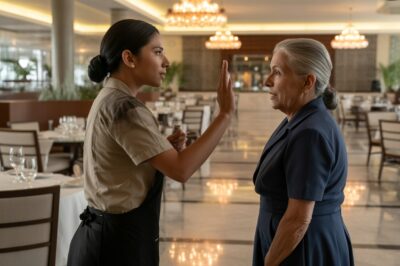 EL SECRETO SILENCIOSO DE LA MADRE MILLONARIA REVELADO POR UNA HUMILDE MESERA MEXICANA DESENCADENA UNA VENGANZA MORTAL Y UN GIRO DEL DESTINO: ¡SU GESTO DE BONDAD LE COSTÓ EL TRABAJO, PERO LE GANÓ EL AMOR Y UN IMPERIO DE $50 MILLONES DE DÓLARES! LA HISTORIA DE CÓMO UN LENGUAJE DE SEÑAS DESAFIÓ A LA ÉLITE DE CANCÚN.