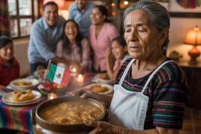 LA MADRE QUE SE FUE CON EL ASADO DE PUERCO: EL MOMENTO EN QUE UNA ABUELA MEXICANA DIJO ‘¡YA BASTA!’ Y RECUPERÓ SU DIGNIDAD EN UNA CENA QUE TERMINÓ EN UN SILENCIO ATERRADOR. ¡LA HISTORIA VIRAL QUE ESTÁ SACUDIENDO A LAS FAMILIAS EN TODO MÉXICO!