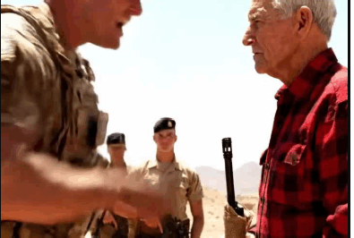 A Young Marine Sergeant Mocked An 82-Year-Old Janitor For Carrying A “Museum Piece” Rifle. 5 Minutes Later, The Entire Base Was Saluting.