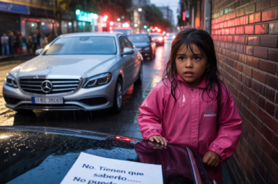 EL PAPEL MOJADO QUE SALVÓ A UN TITÁN DE LOS NEGOCIOS DE MÉXICO Y LA VERDADERA HISTORIA DE CÓMO LA VALENTÍA DE UNA NIÑA DE LA COLONIA SAN MIGUEL DESVELÓ UNA CONSPIRACIÓN DE MUERTE, CAMBIANDO MI VIDA, LA DE MI HIJA Y LA DEL EMPRESARIO MÁS SOLITARIO DE CIUDAD DE MÉXICO PARA SIEMPRE: EL SECRETO MORTAL BAJO UN MERCEDES PLATEADO DE LUJO QUE SÓLO UNA NOTA INFANTIL LOGRÓ DETENER.