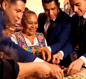 RECUPERAMOS DEL LODO LA CENA DE NAVIDAD: La Historia de los Trillizos que Pasaron de Comer Pan Mojado a Ser los Dueños del Imperio de Tortas más Grande de México. (El Final te Hará Llorar)