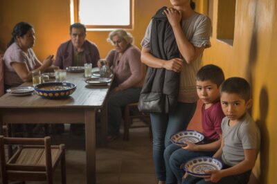 ¡INCREÍBLE REVELACIÓN FAMILIAR EN LA MESA! 🤯 MI MADRE DIJO: “MIS NIETOS FAVORITOS COMEN PRIMERO, LOS DE ELLA ESPERAN LAS MIGAJAS.” 💔 El rostro de mi hijo al verme congeló mi alma, y supe que 8 AÑOS DE SACRIFICIO FINANCIERO HABÍAN SIDO PARA PAGAR SU HUMILLACIÓN. LO QUE HICE 48 HORAS DESPUÉS PROVOCÓ GRITOS DE DESESPERACIÓN… Y LA VENTA DE SU CASA.