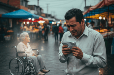 ECHÉ A MI PROPIA MADRE A LA CALLE BAJO LA LLUVIA PARA COMPLACER A MI ESPOSA… PERO CUANDO DESCUBRÍ LA VERDAD, YA ERA DEMASIADO TARDE 😭⛈️