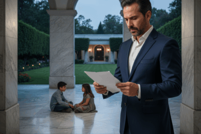 EL MULTIMILLONARIO HUMILLÓ A LA HIJA DE SU EMPLEADA POR “DISTRAER” A SU HIJO, PERO CUANDO DESCUBRIÓ EL SECRETO QUE ELLA GUARDABA EN UN VIEJO DIARIO DE GUERRA, CAYÓ DE RODILLAS LLORANDO FRENTE A TODO SU PERSONAL.