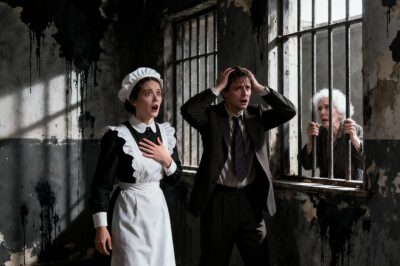 Uma faxineira descobre a mãe do milionário trancada no porão… pela sua cruel esposa…