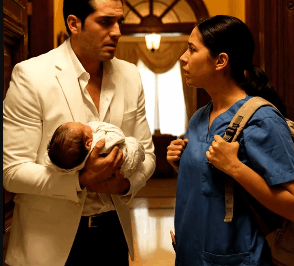 Millonario de Polanco Lloraba Solo con su Bebé Hambriento Tras Perder a su Esposa, Hasta que una Enfermera Desconocida Tocó a su Puerta con una Oferta que Nadie Esperaba