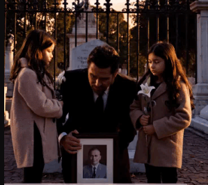 El Magnate de la Construcción HÉCTOR VALDÉS y el misterio de las LILIS CONGELADAS: Hace dos años enterró a su esposa… Hoy, dos gemelas indigentes de 7 años lo esperan en su tumba con una FOTO y una CARTA que REVELAN un secreto de AMOR y SACRIFICIO que te hará dudar de todo. Su plan de vida le costó una fortuna, el amor de su esposa muerta y su empresa de billones de dólares. Lo que hay en el USB es el FINAL más impactante.