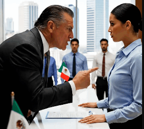 ¡El Cliente Más Patán de Santa Fe se Topó con Pared! 🤯 Un Magnate Chilango Gritó “¡Eres una Recepcionista Inútil, no Manches mis Cosas con tus Manos Baratas!” y la Respuesta de Ella Dejó a Toda la Torre sin Aire. Prepárense para la Épica de Dignidad en la CDMX.