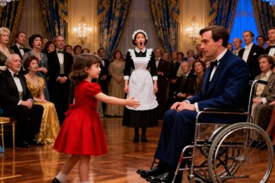 Todos se afastaram do milionário paralítico — até que o bebê da empregada o convidou para dançar.