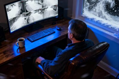 The blizzard outside was a whisper compared to the storm inside the monitor, where a single mistake was now trapped in silence.