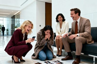 Eles riram da mulher simples — minutos depois, descobriram que ela era esposa do CEO e a demitiram…