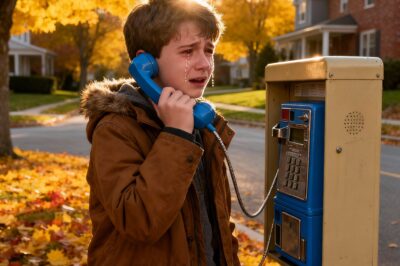 Um orelhão no meio da rua tocou. Um menino que passava por ali, curioso, resolveu atender…