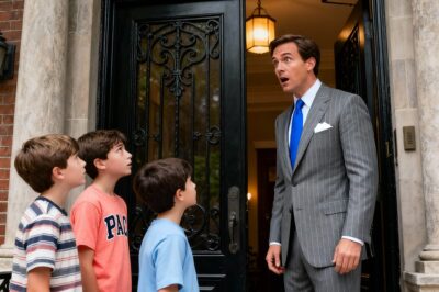 TRÊS IRMÃOS BATEM À PORTA DO MILIONÁRIO: ‘NOSSA MÃE DISSE QUE VOCÊ É NOSSO PAI’