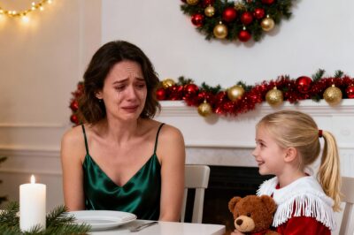 Ela foi rejeitada em um encontro às cegas de Natal — até que uma garotinha perguntou: “Você pode ser minha nova mãe?”