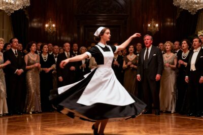 Ela era só uma empregada… até que uma dança calou uma sala cheia de milionários