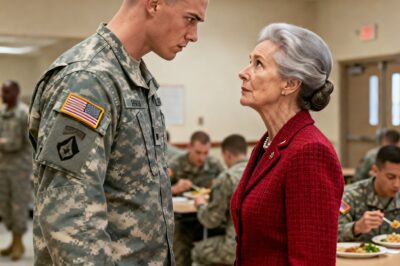 They dismissed her as a forgotten relic in a bright red jacket. A harmless grandmother visiting the base. But she carried a silence forged in battle, and she was about to remind them what true strength looks like.