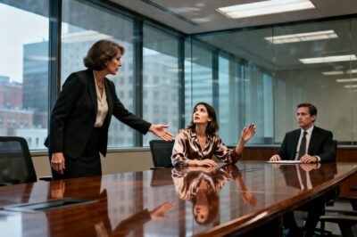 For eight years, I was the spine that held his entire firm together. He replaced me with my husband’s mistress, calling her ‘fresh air.’ They’re about to find out what happens when you’re drowning underwater.