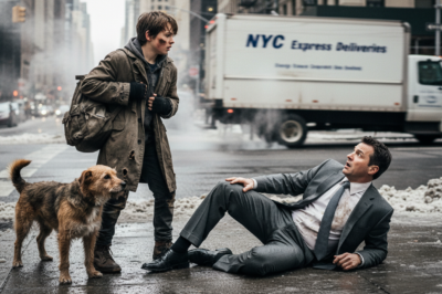 A 3-Legged Dog, A Homeless Boy, and a CEO: A True Story of Fate on Fifth Avenue That You Need to Read.