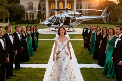 Eles convidaram a “perdedora da turma” para a reunião de 10 anos para zombar dela — ela chegou de helicóptero.