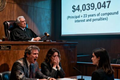 Minha família me processou por uma herança de 2 milhões de dólares — mas quando o juiz leu o testamento, ele riu.