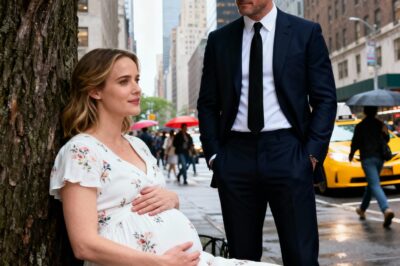 “Não tenho para onde ir”, disse a mulher grávida… mas o milionário fez o inesperado.