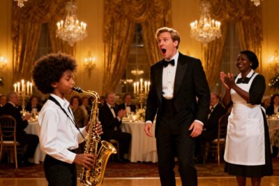 Milionário zombou do garoto negro: “Toque saxofone e eu te adoto” — e ficou paralisado quando ele tocou como um profissional.