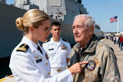 She saw a frail, confused old man. He saw the cold, dark water of his past. The 70-year-old secret on his faded jacket was about to summon an Admiral and teach her the true meaning of honor.