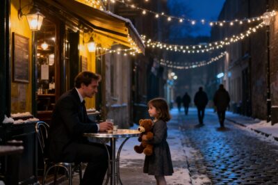 O CEO solitário passou o Natal sozinho… até que a garotinha disse: “Venha festejar na minha casa”.