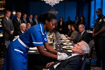 Uma faxineira negra percebe algo que todos deixaram passar — ​​e, momentos depois, salva o CEO milionário.