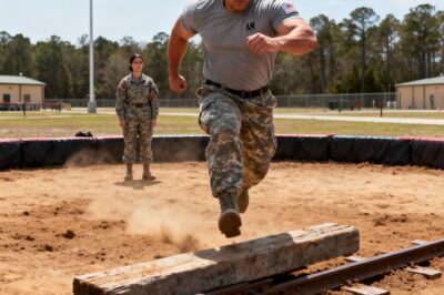 In a circle of dust and doubt, a lone soldier stands against three. The real fight isn’t about strength, but a truth they aren’t ready to see.