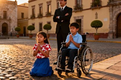 “Deus, faça-o andar de novo”, disse a menina — até que o pai milionário apareceu e mudou tudo.