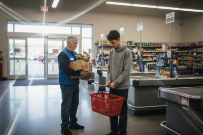 I worked the night shift in Dayton, Ohio, watching a suspicious boy walk the aisles for weeks.