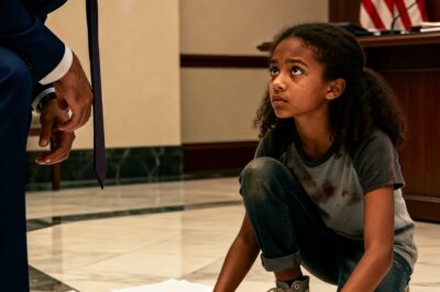 “Remove this black trash from my office.” The billionaire spat at the 12-year-old cleaning girl, thinking she was invisible. He didn’t know she understood every word of the Arabic plot he just discussed to steal $500 Million. He thought she was garbage—until 72 hours later, when she walked into his boardroom and used his own language to burn his empire to the ground.