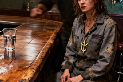 She Was Just A “Helpless” Mechanic In A Navy Bar. Then Her Necklace Fell Out… ⚓🤫🔱