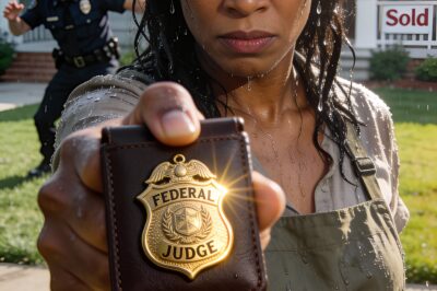 THE JUDGE AND THE GARDEN HOSE: A STORY OF BETRAYAL, POWER, AND THE MOMENT ONE MAN REALIZED HE HAD MADE THE MISTAKE THAT WOULD END HIS ENTIRE LIFE