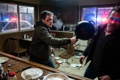I was alone at the Pinewood diner in Wyoming when those five men changed my life forever.