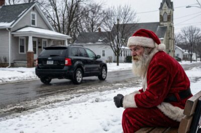 Left in the Cold: My Millionaire Husband Threw Me Out in a New York Blizzard on Christmas While I Was Pregnant—But the Homeless Santa Watching Us Had a Billion-Dollar Secret That Would Destroy Him!
