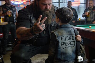 Bikers Laughed at the Boy’s Fake Patch in a Texas Bar — Until They Found Out What He Was Eating for Lunch